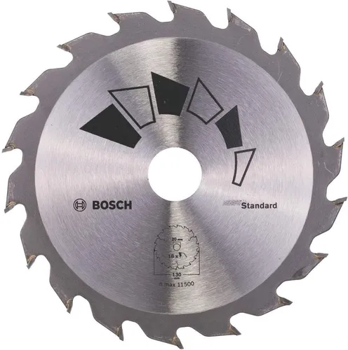 Bosch 2609256802 Kreissägeblatt Basic 130 x 2.2 x 20/16,Z18