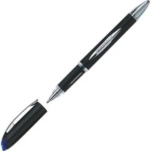 Uni-Ball 145451 - Tintenroller uni-ball Jetstream SX-210, 0,5 mm, blau, dokumentenecht und ergonomisch für Linkshänder, nachfüllbar