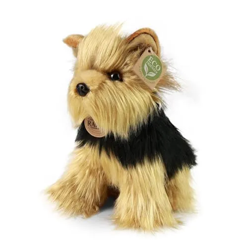 Teddys Rothenburg Kuscheltier Yorkshire Terrier braun/schwarz 25 cm Plüschhund Plüschtier