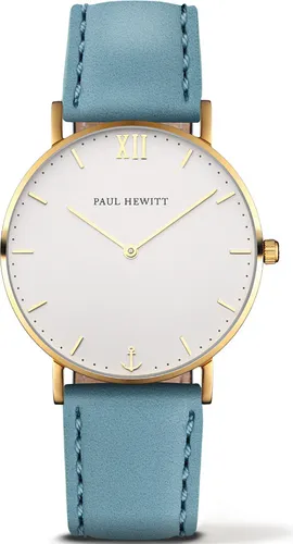 PAUL HEWITT Damen Armbanduhr Sailor Line 36mm - Elegante Armbanduhr für Damen mit 36mm Edelstahlgehäuse und wasserdicht bis 5 ATM. Ideal für stilbewusste Frauen, die Funktionalität und Design schätzen.
