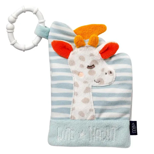 Fehn Fühlbuch Gute Nacht - Buggybuch Babybuch aus Stoff - Babyspielzeug Buch mit