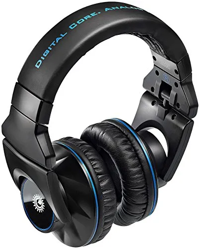 Hercules DJ-Pro M1001 DJ-Kopfhörer - Professioneller DJ-Kopfhörer mit 50 mm Treibern für exzellentes Monitoring, faltbar und inklusive Transportbeutel – ideal für DJs und Musikproduzenten.