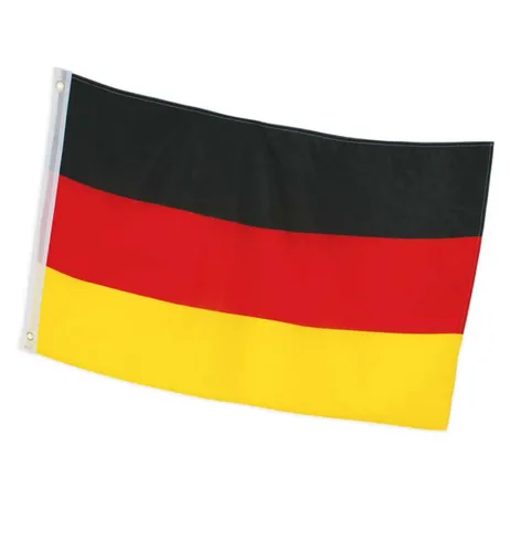 Deutschland Fahne 90cm x 150cm Fan-Artikel Accessoire Deko Fussballturnier