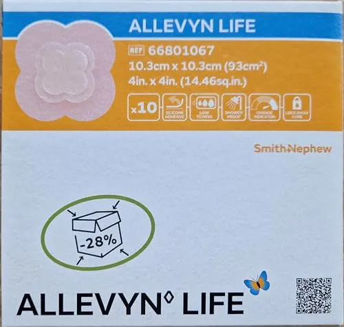 Allevyn Life Silikonschaumverband 10,3x10,3 cm