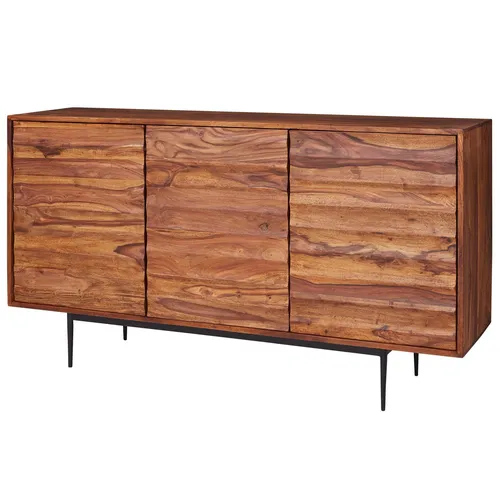 Wohnling Sideboard WL5.635 aus Sheeshamholz