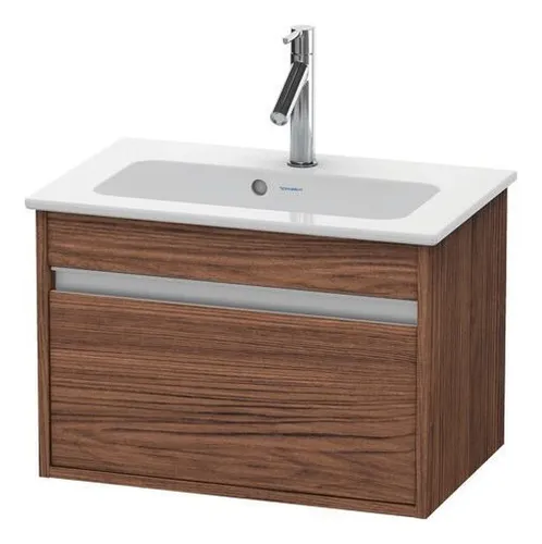 Duravit Ketho Waschtischunterbau 600 mm Nussbaum dunkel von Duravit