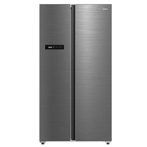 Midea Side-by-Side MDRS791MIC46 - 177,5 cm hoch, NoFrost, Touch-Bedienung und effiziente Inverter-Technologie für optimale Kühlung und Gefrierleistung