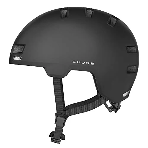 ABUS Unisex Fahrradhelm Dunkelgrau (Titan), M (55-59 cm) - Fahrradhelme: Sicher und stylish mit stoßabsorbierendem Hartschaum und schlagfester Außenschale, ideal für Alltag und Freizeitaktivitäten.