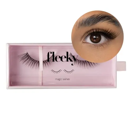 fleeky Magic Lashes - Vegane & tierversuchfreie fake Lashes für deinen perfekten Augenaufschlag on fleek, künstliche Wimpern zum Kleben aus Synthetikhaar (just lashes, Sweety)