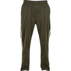 Urban Classics Retro Tricot Track Pants Olive, M in grün von Urban Classics