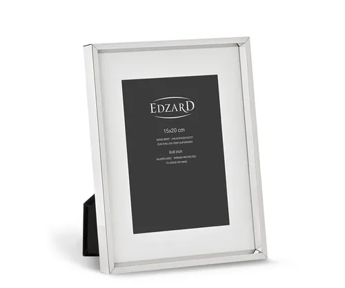 EDZARD Bilderrahmen Perugia versilbert 15x20 cm in silber von Edzard