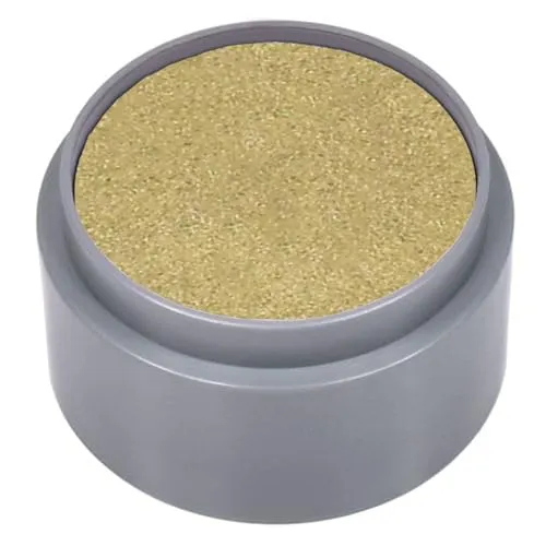 GRIMAS Creme-Make-up Theaterschminke, 702 Gold glänzend, 15ml deckende Fettschminke für Visagie und mehr, wischbar, glutenfrei, unparfümiert