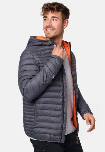 Indicode Winterjacke Bowers orange L (52) - Funktionsjacke aus 100% Polyamid, ideal für kalte Tage mit stylischem Stehkragen und praktischem Reißverschluss. Perfekt für casual Looks.