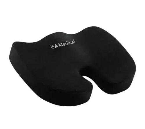 IEA Medical Sitzkissen IEA Medical orthopädisches Sitzkissen, Memory-Schaum, waschbar, rutschfest, orthopädisch & rückenschonend