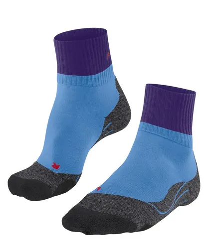 FALKE Damen Wandersocken TK2 Explore Short W Sso Wolle - Bequeme Wandersocken aus atmungsaktiver Wolle und Funktionsmaterial für hohen Tragekomfort. Ideal für Outdoor-Aktivitäten mit optimaler Dämpfung und feuchtigkeitsabsorbierender Sohlenkonstruktion.