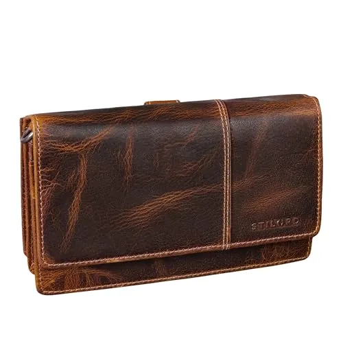 Produktbild STILORD 'Darla' 3-in-1 Leder Handytasche