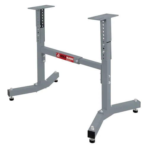 HOLZMANN Untergestell D460UG für Drechselbank D460-Serie - Zubehör für Elektrowerkzeug mit max. Tragfähigkeit von 100 kg, stufenlos einstellbarer Arbeitshöhe von 640 bis 865 mm, ideal für präzises Arbeiten.