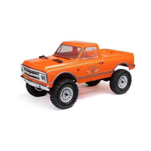 Axial 1/24 SCX24 1967 Chevrolet C10 4X4 RTR Rock Crawler - App- & ferngesteuerte Autos mit detaillierter Polycarbonat-Karosserie und robustem Stahl-Leiterrahmen für ultimative Stabilität. Inklusive Akku und Ladegerät für sofortigen Fahrspaß!
