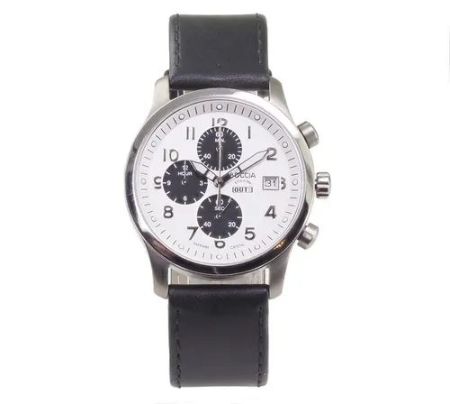 Boccia Quarzuhr 3780-01 - Elegante Titan-Armbanduhr - Hochwertige Boccia Quarzuhr aus reinem Titan mit elegantem Design. Die Uhr bietet eine Stoppfunktion und ist wasserfest bis 5 ATM – ideal für den täglichen Gebrauch.