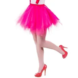 Orlob Kostüm Tüllrock Tutu voluminös pink rosa S/M von buttinette