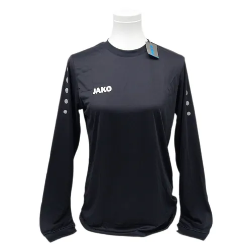 JAKO Herren Trikot S Team (Langarm), Schwarz, S
