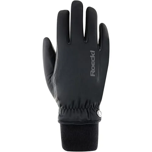 Roeckl Kolon 3 Black - 9,5 Fingerhandschuhe - Hochwertige Fingerhandschuhe für optimalen Griff und Wärme, ideal für Outdoor-Aktivitäten und kalte Tage.