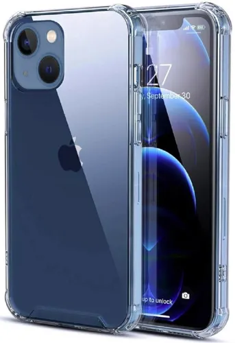 Wisam® Apple iPhone 13 Mini (5.4) Anti Shock Silikon Case Schutzhülle Clear Hüll