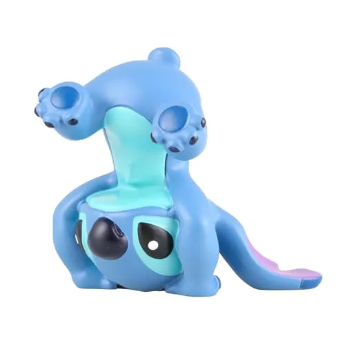 Disney Showcase Collection Stitch Handstand Figurine, Blue