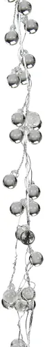 Acryl Deko Hänger Kugeln klar 120 cm