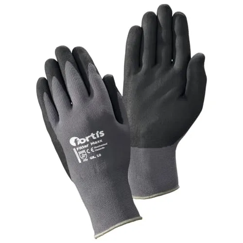fortis Handschuh Fitter Maxx, Größe 11 (Arbeitshandschuh FitterMaxx Nitrilhandschuh Schutzhandschuh Arbeitshandschuhe Arbeitsschutzhandschuhe Feinmechanikerhandschuhe Mechanikerhandschuhe)