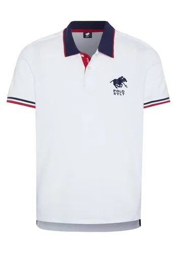 Polo Sylt Poloshirt mit Kontrast-Akzenten