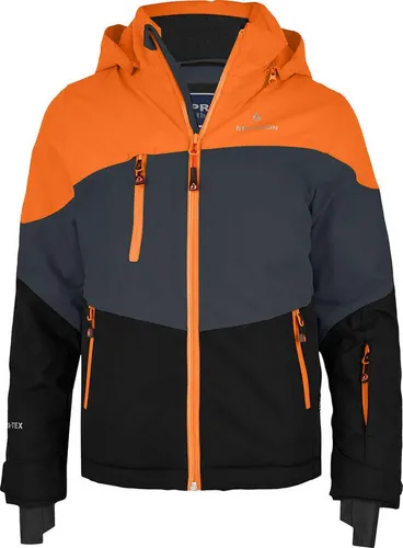 Bergson Skijacke VOLKER neo (maxi) - Wintersport-Bekleidung für Kinder, extra weit geschnitten für maximalen Spaß im Schnee! PFC-frei imprägniert für dauerhaften Wetterschutz ohne Funktionsverlust.