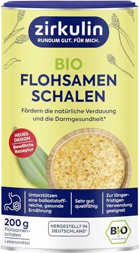 Zirkulin Bio Flohsamenschalen 200g Dose