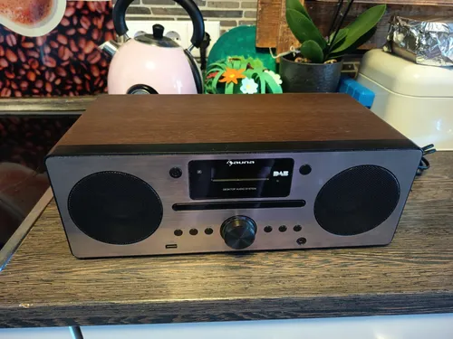 Auna Harvard Micro-Stereoanlage DAB+ BT CD-Player USB-Charger