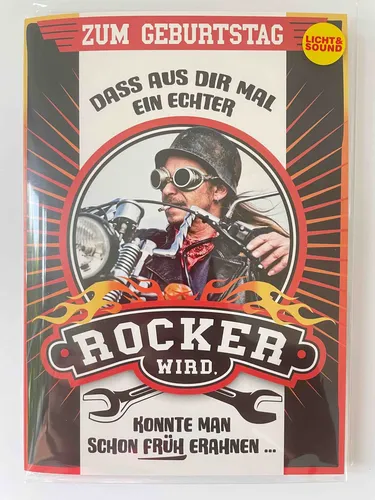 Geburtstag - Flashlight - Soundkarte und Lichtkarte im Format 14,8 x 21,0 cm -