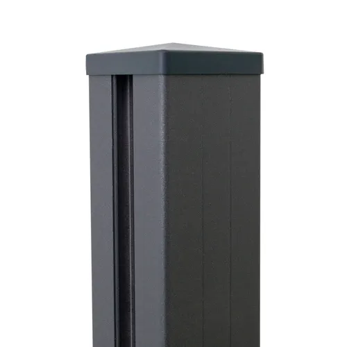 Produktbild Alupfosten GroJa Flex/Lumino mit Kappe DB703