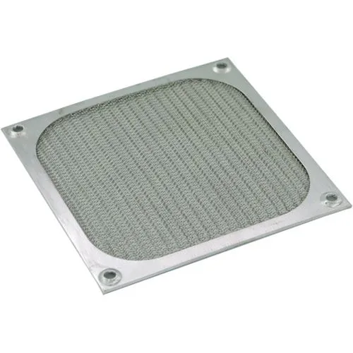 Aquatuning Staubfilter silber Lüfterfilter für 120mm Lüfter (80009)