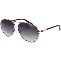 Guess Sonnenbrille GU7847 28B 60 – Elegante Pilotenbrille für Damen - Stilvolle Sonnenbrille mit hochwertigem Metallrahmen und grauen Verlaufsgläsern. Bietet 100% UVA & UVB Schutz für optimalen Komfort im Freien.