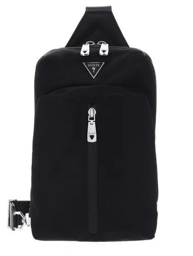 Guess Umhängetasche Roma - Edle Sling Bag für jeden Tag - Umhängetaschen: GUESS Roma Sling Bag mit verstellbarem Schulterriemen, geräumigem Hauptfach und edlem Design - perfekt für den Alltag und Ihre Wertsachen.