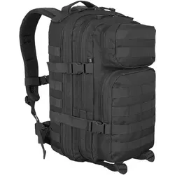 US Cooper Rucksack Medium schwarz - Vielseitiger Rucksack für Outdoor und Alltag, mit ergonomischen, gepolsterten Schultergurten und 25L Volumen für optimalen Tragekomfort.