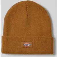 Dickies Beanie in Strick-Optik Modell 'Gibsland' in Senf, Größe 1