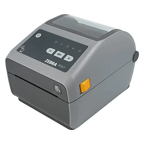 ZEBRA ZD621d Drucker mit Cutter - 203 DPI - Thermodirekt - 104 mm max. Druckbreite, BTLE, LAN, seriell (RS-232), USB, USB-Host Schnittstellen (ZD6A042-D2EF00EZ)