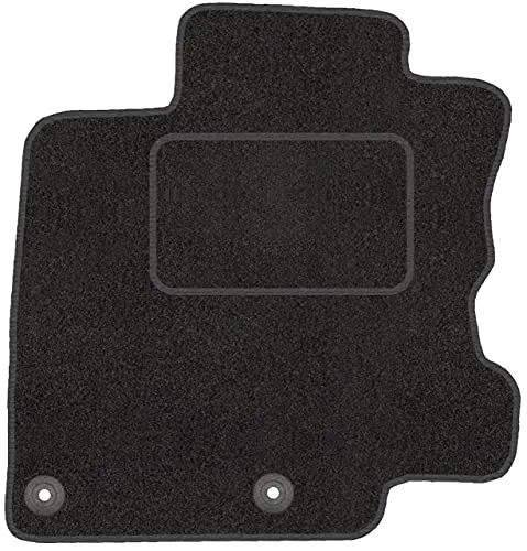 Fußmatte Velours Fahrerseite Fahrermatte für Nissan Qashqai II (ab 2013) - 1-teilig - Passgenau