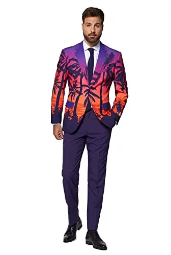 OppoSuits Herrenanzug in lila von OppoSuits