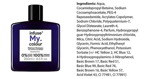 Shampoo & Spülung Silber von INFUSE MY COLOUR