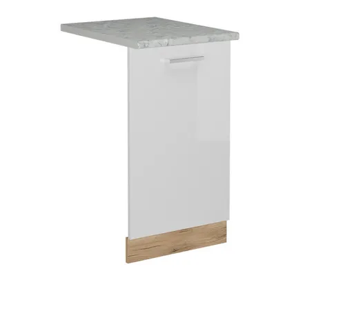 Vicco Frontblende R-Line, Weiß Hochglanz von Vicco