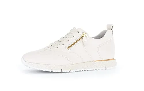 Gabor Sneaker - Damen Sneaker in eleganter Farbe panna, ideal für stilvolle und bequeme Freizeitlooks.