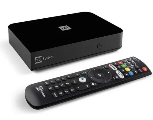 Produktbild TELESYSTEM Smart TV Box uP² 4K HDR mit DVB-T2