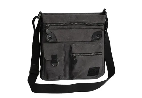 J.Jones Handtasche J.JONES - Canvas Damen Handtasche Stofftasche Umhängetasche Shopper