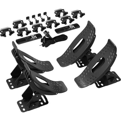 Wiltec Dachträger Set für Kajaks & SUP-Boards bis 70 kg - Fahrradhalter- & -ständer, flexible Montageoptionen und rutschfeste Sicherheit für einfachen Transport von Kajaks und SUP-Boards.